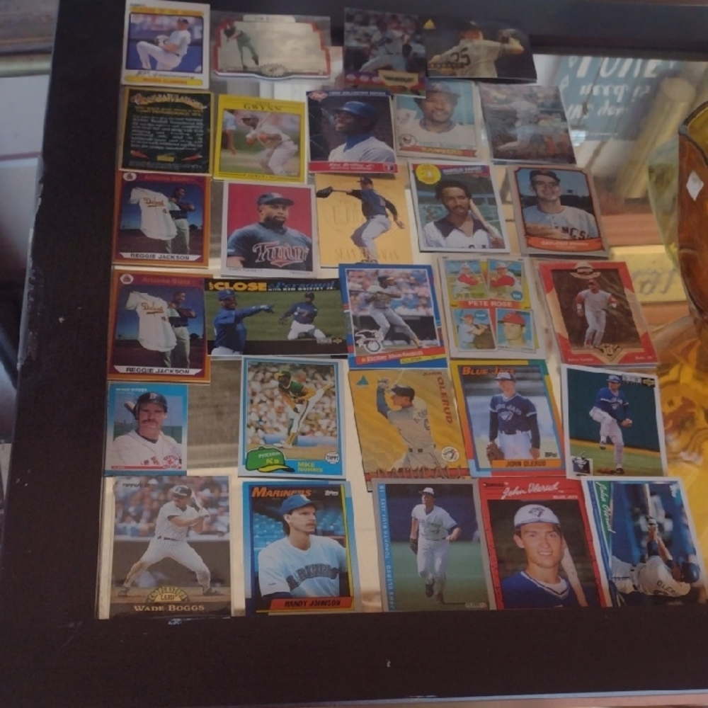 Assorted Baseball Trading Cards Collection
